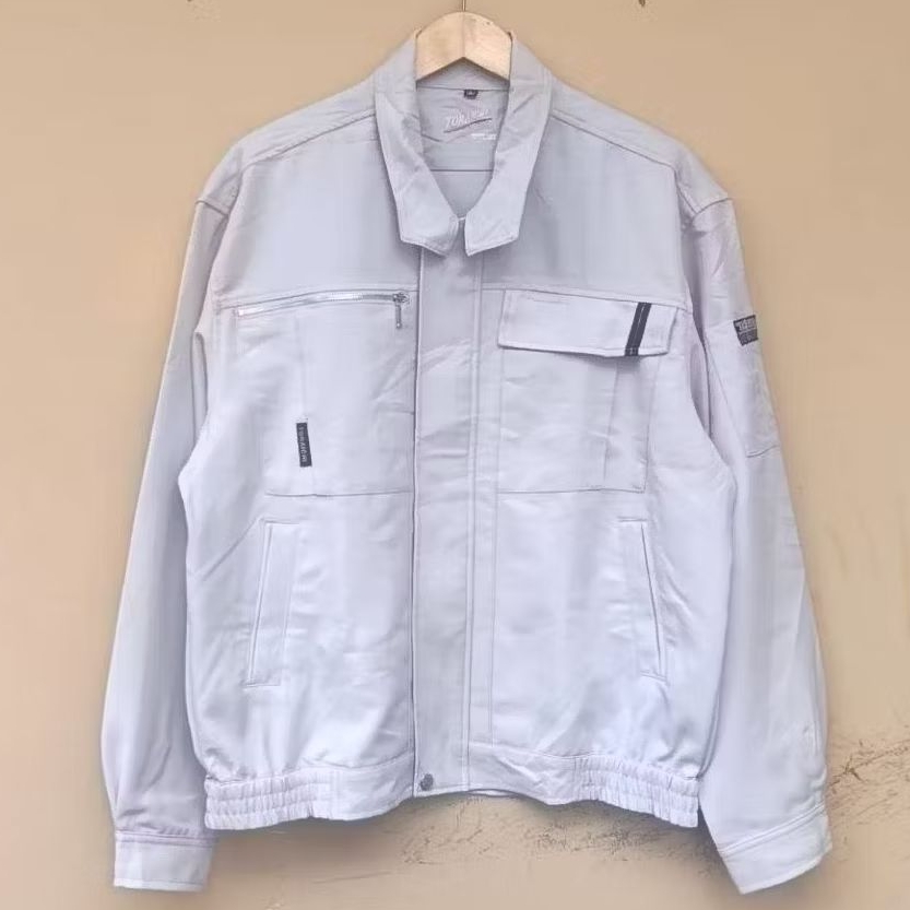 เสื้อแจ็คเก็ตทํางาน toraichi harington japan วินเทจ สีขาวหัก