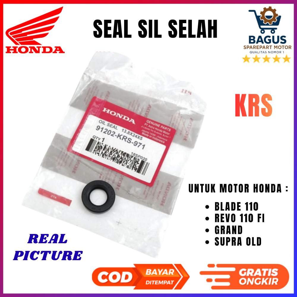 Honda Grand Selah Seal - SIL Blade 110 - Revo 110 FI 91202-KRS-971 ชิ้นส่วนมอเตอร์
