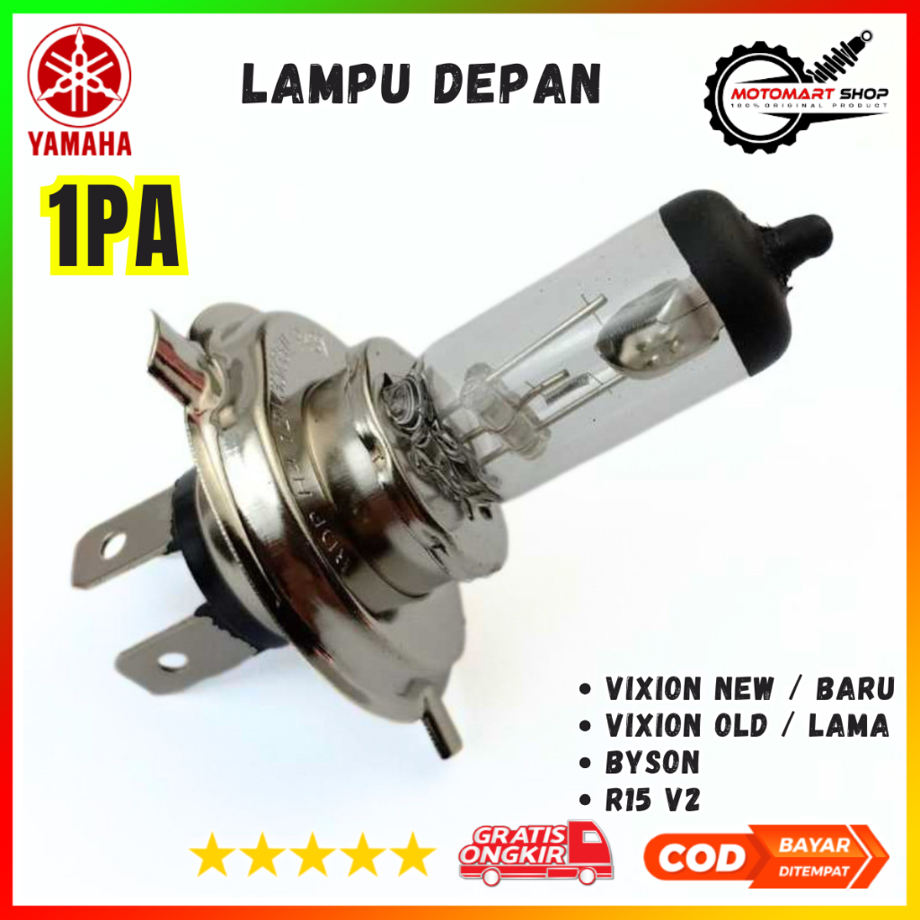 ไฟหน้า Vixion / Yamaha Vixion หลอดไฟหน้าเก่า - 1PA-H4314-00