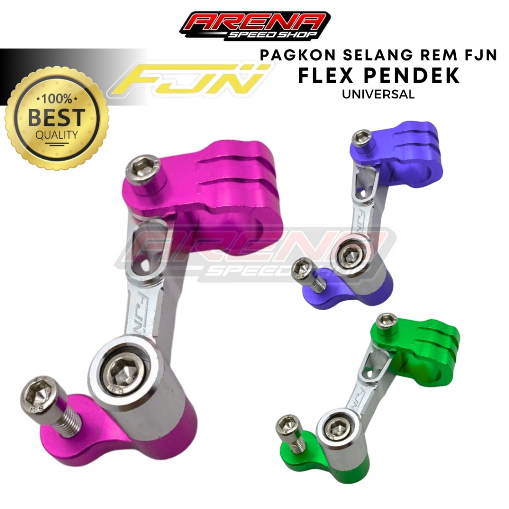ที่ยึดท่อเบรก FJN - ขายึดท่อเบรก Flex สั้นหน้าสากล FJN ดั้งเดิม