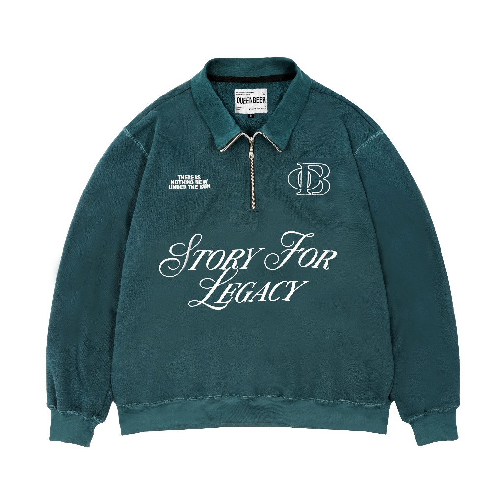 Queenbeer - Halfzip Jacket Cedric Green