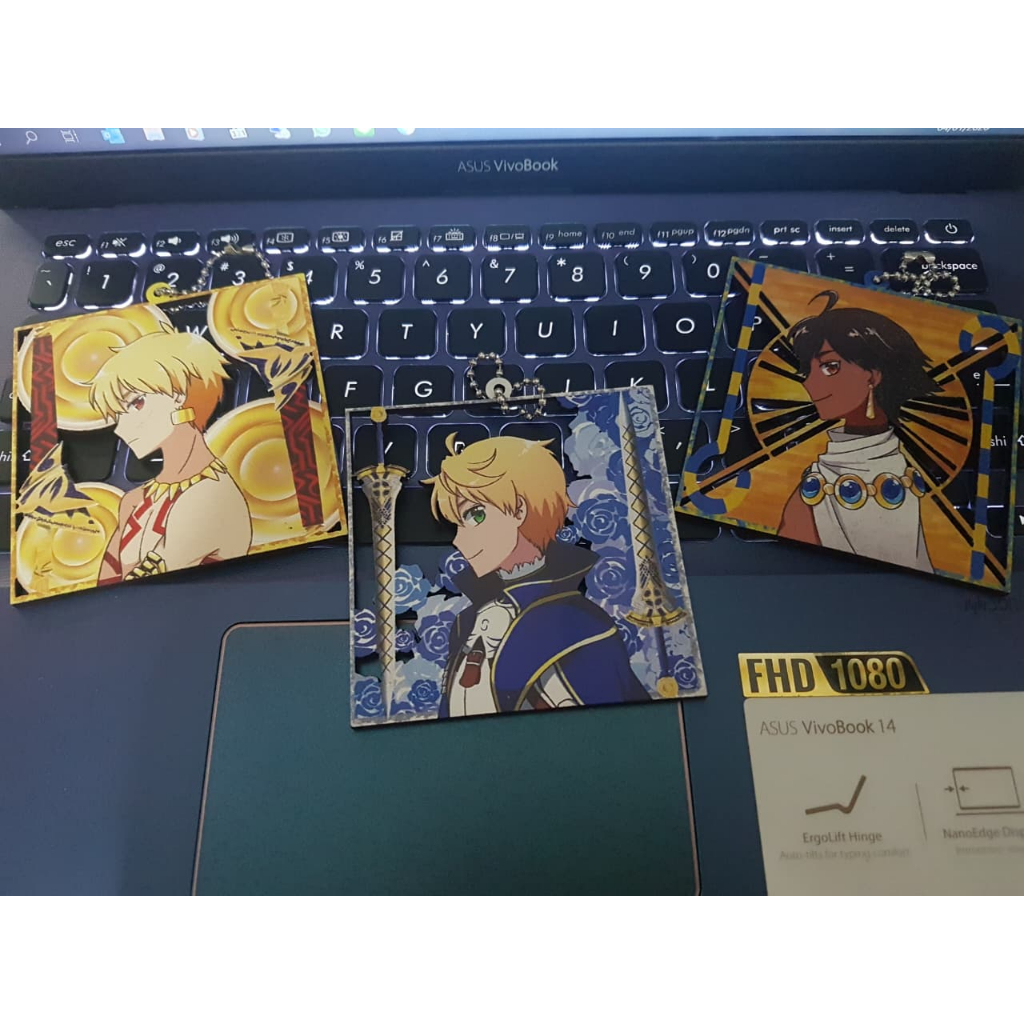 GANTUNGAN MDF พวงกุญแจไม้ Fate Grand Order Series FGO