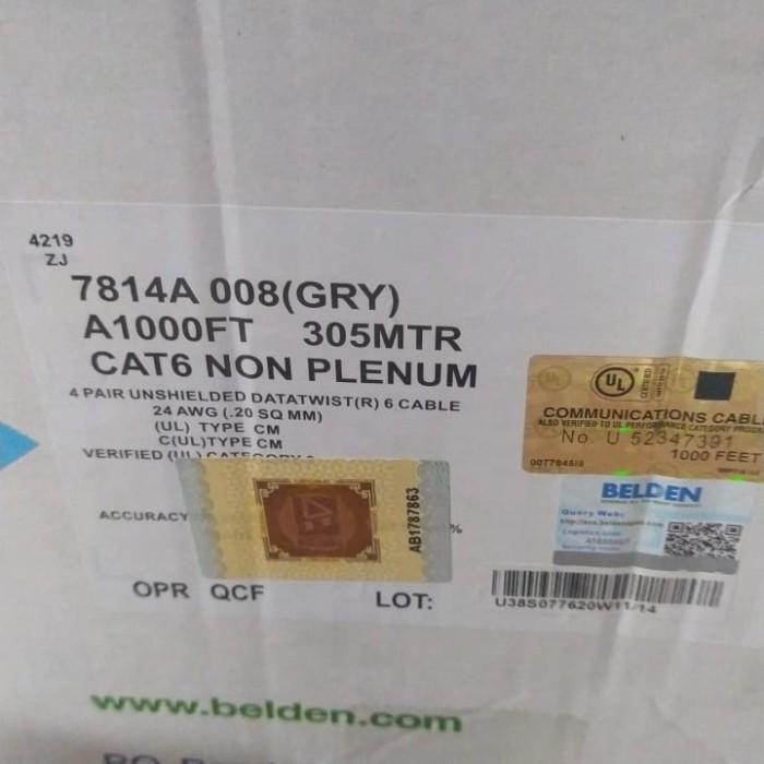 Belden Cat 6 Original LAN UTP Cat6 CAT6e Cat 6e สายมิเตอร์