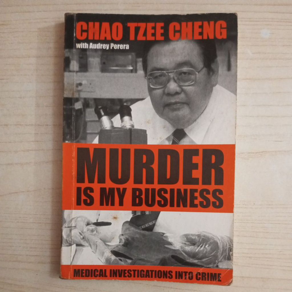 MURDER IS MY BUSINESS BOOK BY CHAOY CHEANG WITH AUDREY PERERA