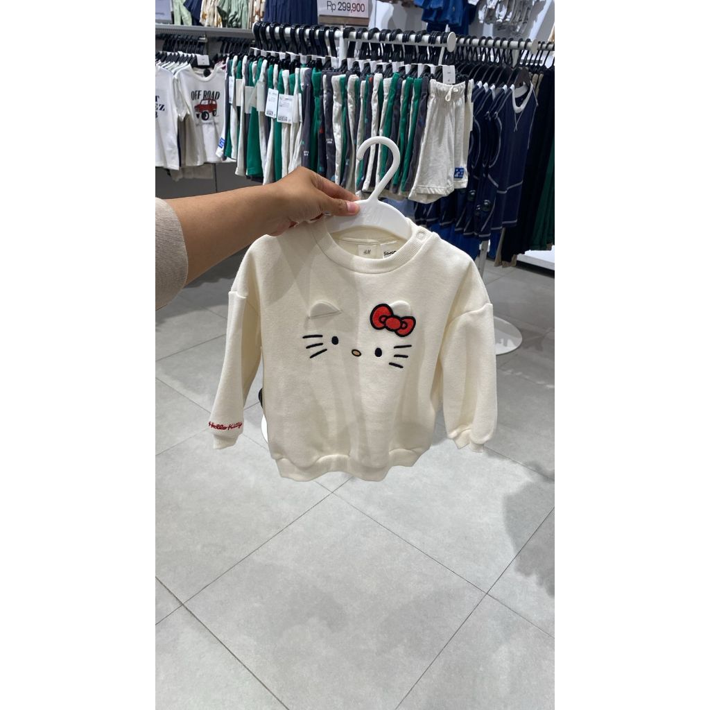HELLOKITTY HNM KIDS SWETER TOP 4M-2Y