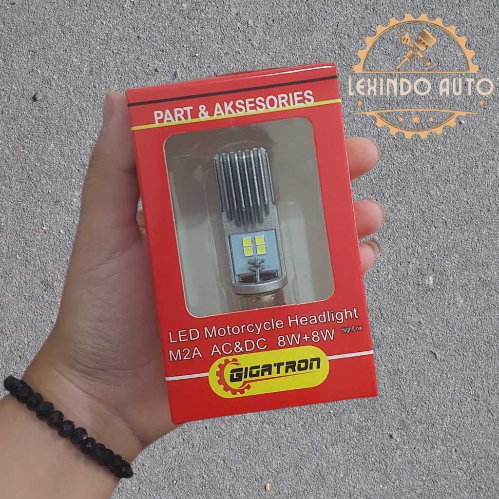 GIGATRON LED HEADLIGHT M2A AC/DC 8W+8W
