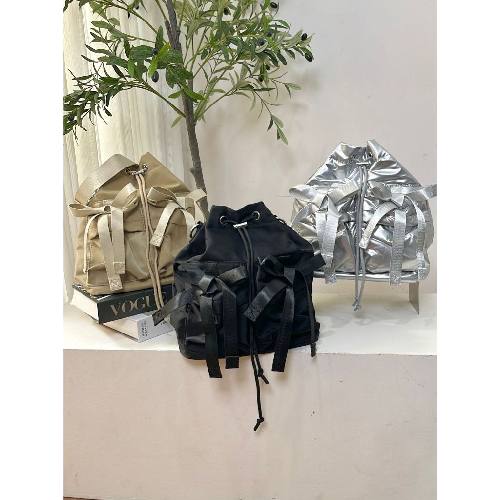 - CHERRY NYLON BAG**