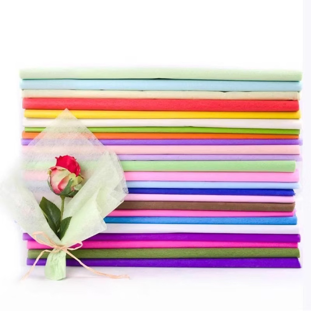 FLOWER PAPER COTTON PAPER TISSUE FLOWER PAPER FLOWER WRAPPING FLOWER BOUQUET