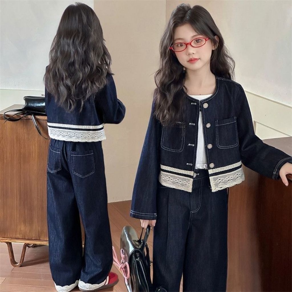 LAST MODEL GIRLS JEAN SUITS / STARTING จาก AGES 7-14 ปี