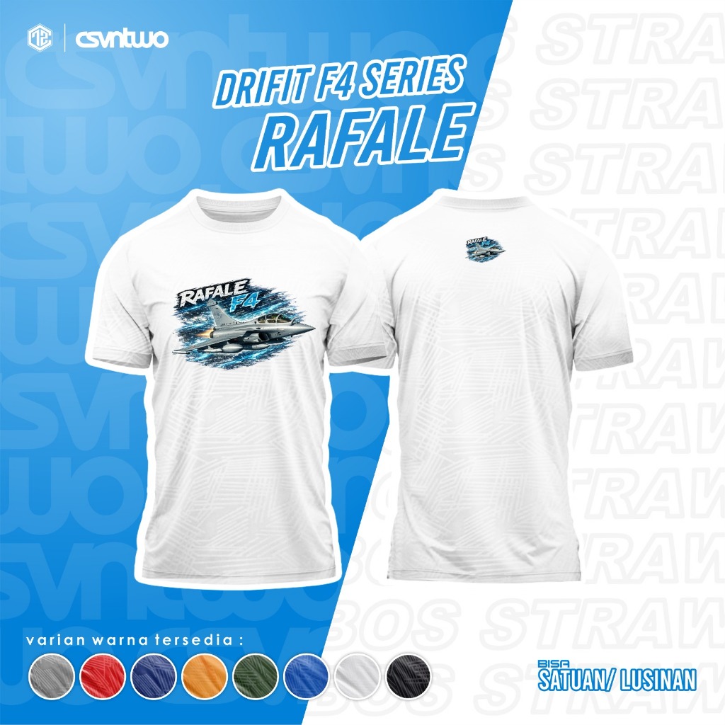 Dryfit Series Fighter Plane 2 RAFALE F-15 JF-17 THUNDER J-10C เสื้อยืด