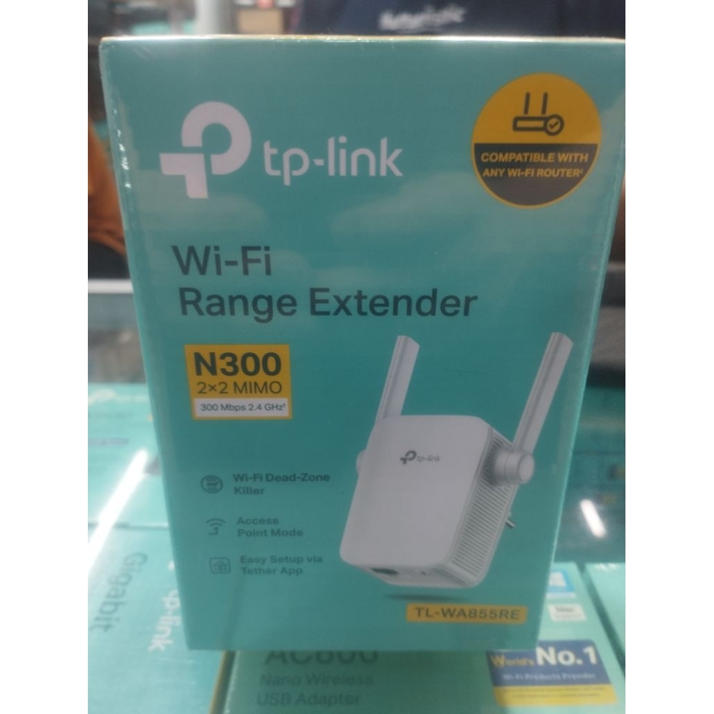 เครื่องขยายสัญญาณ tp link TL-WA N855 RE N300 wifi