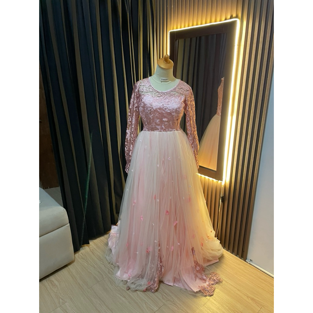 WEDDING GOWN PRELOVED / PARTY DRESS / BRIDEMAIDS GOWN / WEDDING DRESS / WEDDING KEBAYA / GRADUATION 