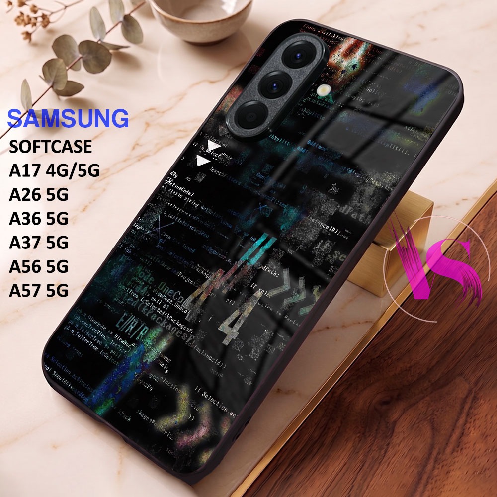 [VN47] Softcase Glitter Samsung A17 4G/5G A26 A36 A37 A56 A57 เคสซิลิโคนMica Samsung Shiny Case Eleg