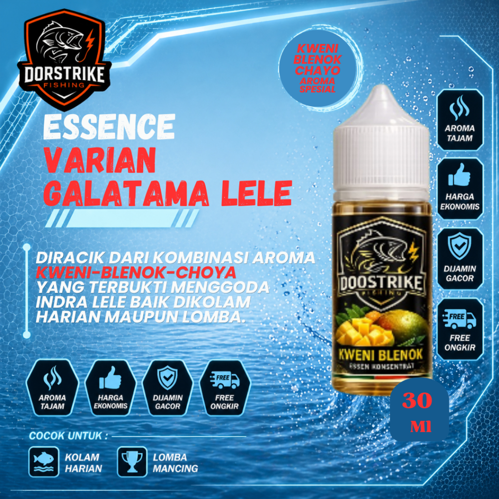 Dorstraike Catfish Essence Kweni Meat Choya Blenok Fishy Smell Bait Champion ผสม Strike Fast Catfish