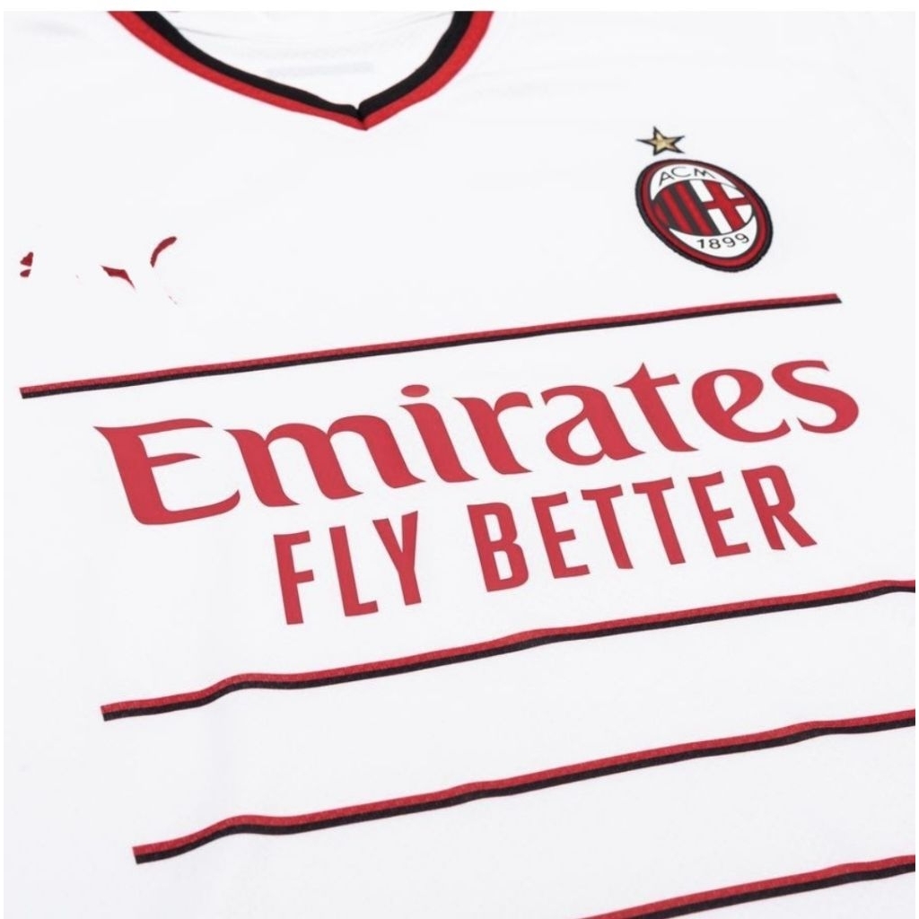 เสื้อแข่ง AC MILAN AWAY 22/23 YOUTH ดั้งเดิม
