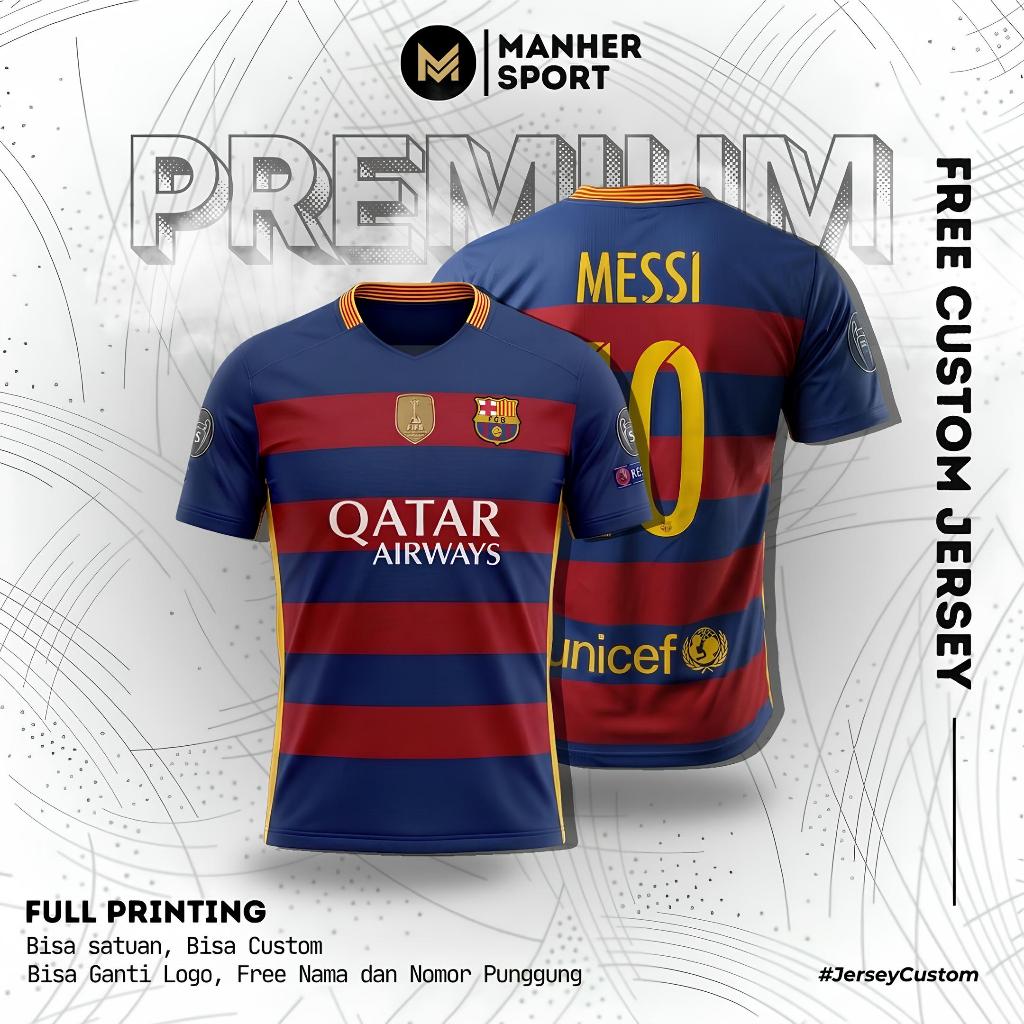 เสื้อสั่งทํา Barcelona 2015 Full Printing