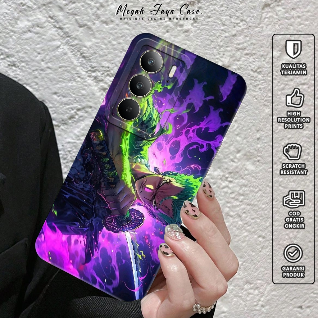 เคสโทรศัพท์ HP สําหรับ Realme C75 (BR-ZORO) เคสโทรศัพท์สําหรับ Realme C75 - Procamera Softcase - เคส