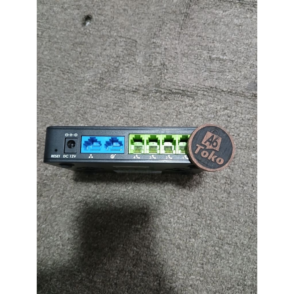 Grandstream HT814 ATA VoIP 4 พอร์ต FXS + 1 พอร์ต FXO Gateway โทรศัพท์ IP ดั้งเดิม