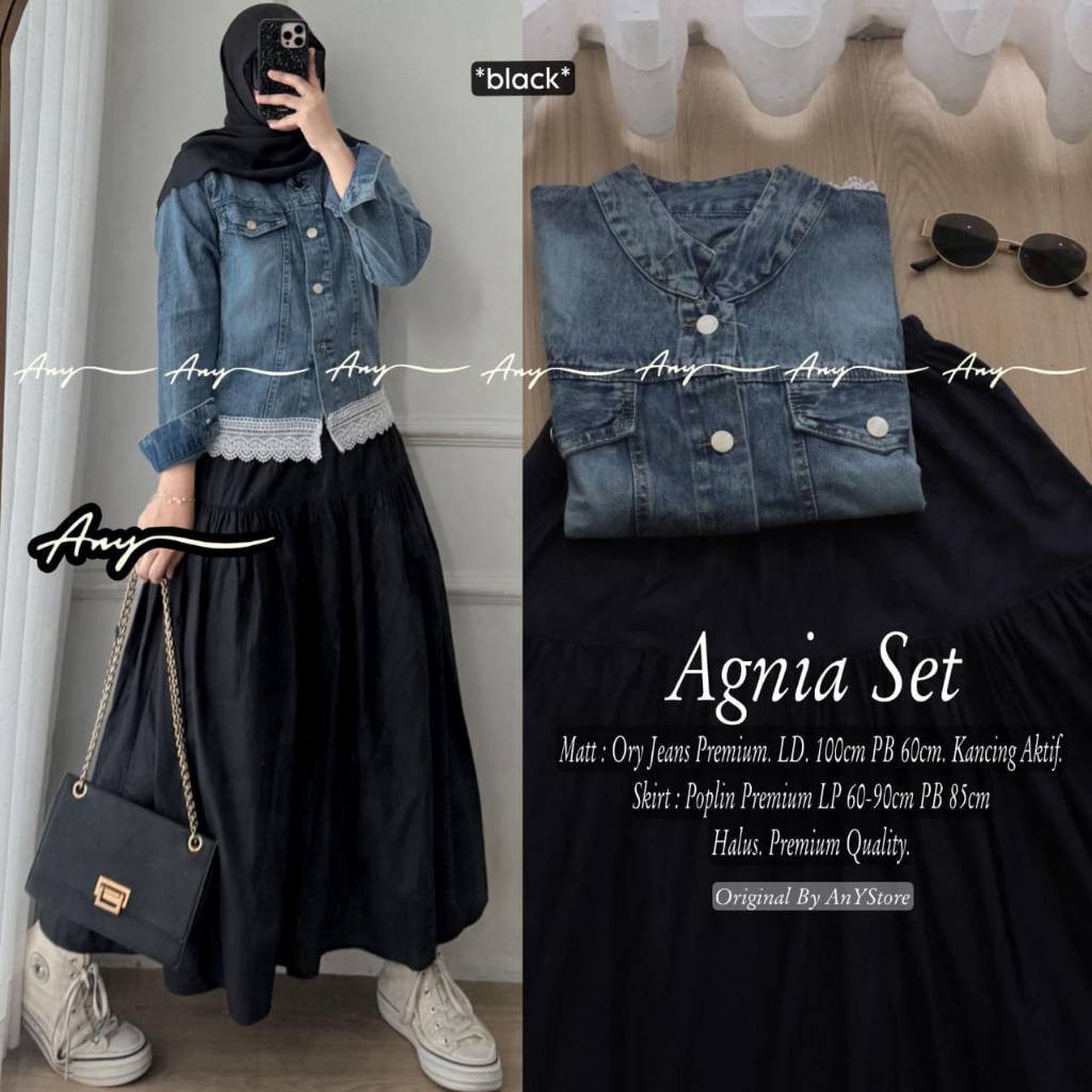 HQ เสื้อผ้าผู้หญิง AGNIA SET จาก AnY FASHION STORE
