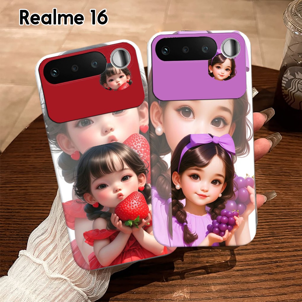 Softcase ปลอกประเภท Hp Realme 16 หมายเหตุ 70 C85 C85 Pro 60 C75 C71 GT 7 P3 Lite P3 5G C63 C65 C53 C