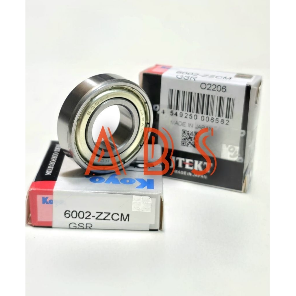 BEARING 6002 ZZ KOYO IRON CAP 15X32X9MM