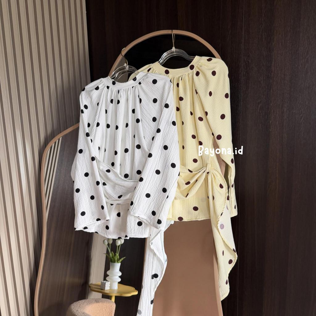 BAYONA.ID | ELODIE POLKA ชุดสตรีสุดชิคและผู้หญิง สินค้าใหม่