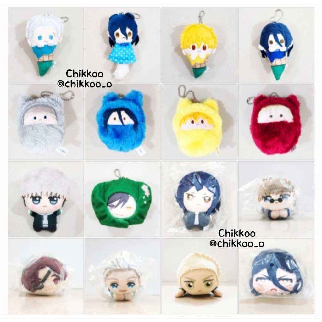 [WITH/WITH TAG & BOX AS SHOWN IN THE PIC] Wind Breaker Face Nui, Chibigurumi, Mochi Mascot, China Ku