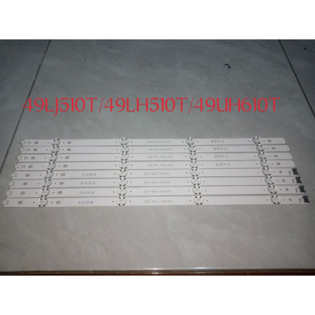LG 49LJ510T/49LH510T/49UH610T แบ็คไลท์ทีวี