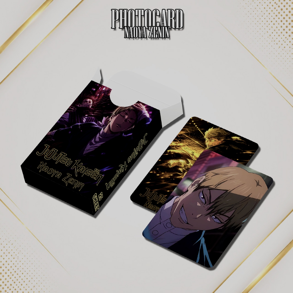การ์ดสะสมภาพประกอบอะนิเมะ Jujutsu Kaisen Naoya Zenin