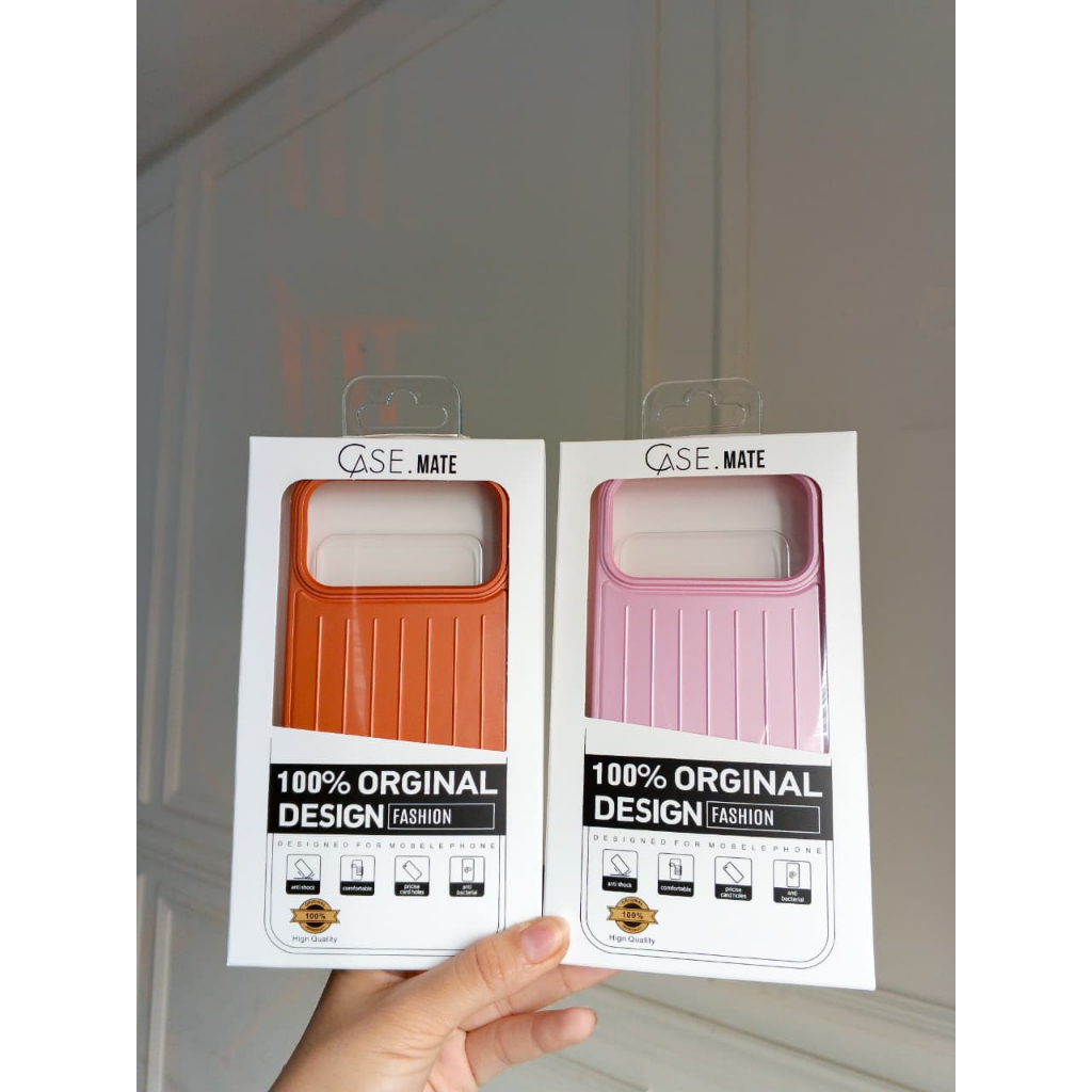เคสกระเป๋าเดินทาง R Koper Hard Case Full Cover TPU Casing iPhone 17 Pro / 17 Pro Max