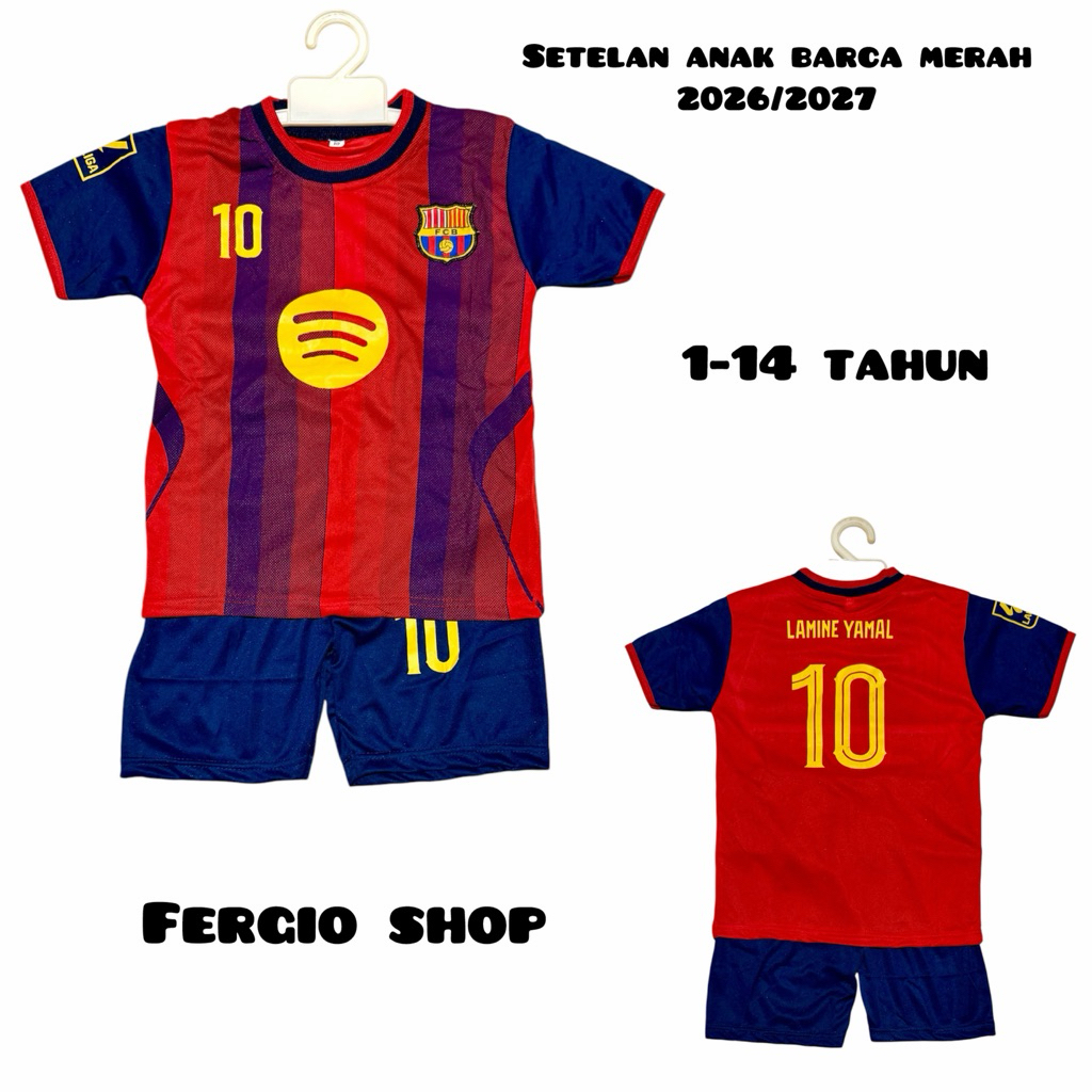 เสื้อบอลลายใหม่สําหรับเด็ก ชุดฟุตบอลเด็กเท่