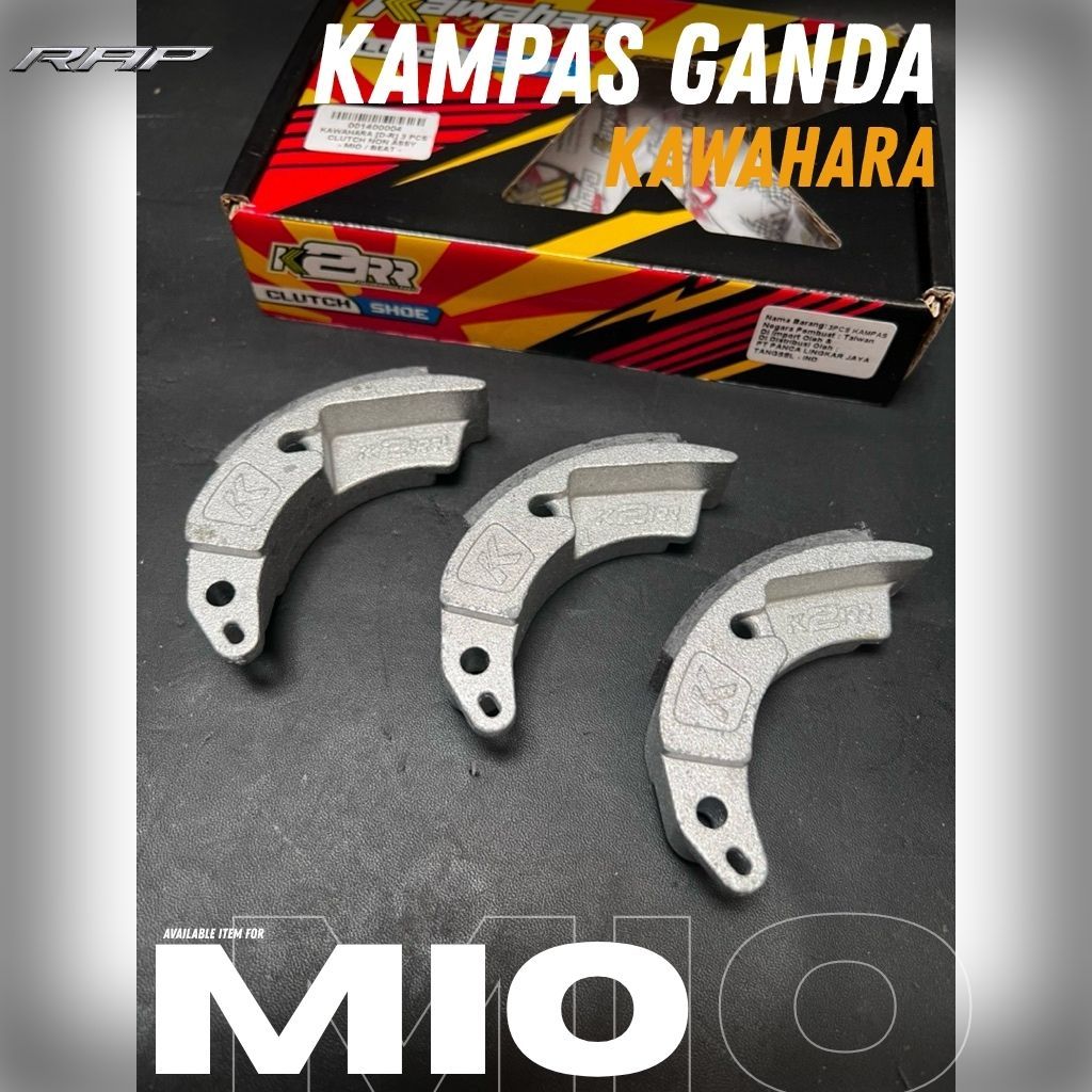 3 ชิ้น RACING DOUBLE CLASSES MIO KAWAHARA / CLUTCH NON ASSY MIO KAWAHARA