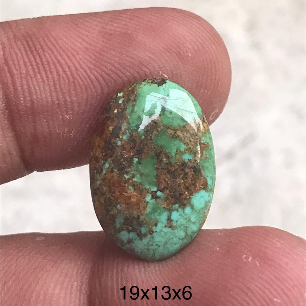 PERSIAN TURQUOISE. DIM 19x13x6