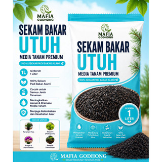 SEKAM BAKAR | MEDIA TANAM | 1-2 LITER