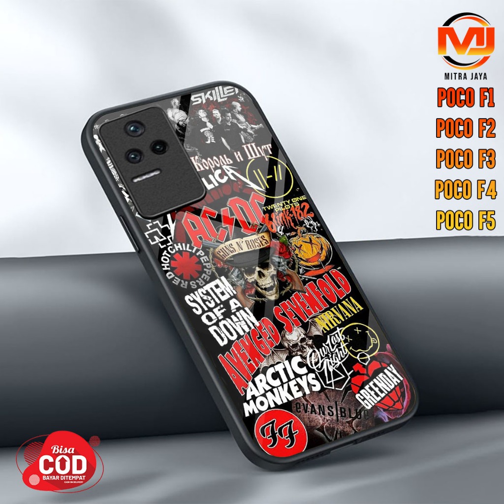 ล่าสุด POCO F1 / F2 Pro / F3 / F4 / F5 / F6 / F7 Case - Fashion Case เคส Hp Case Softcase Glossy Bac