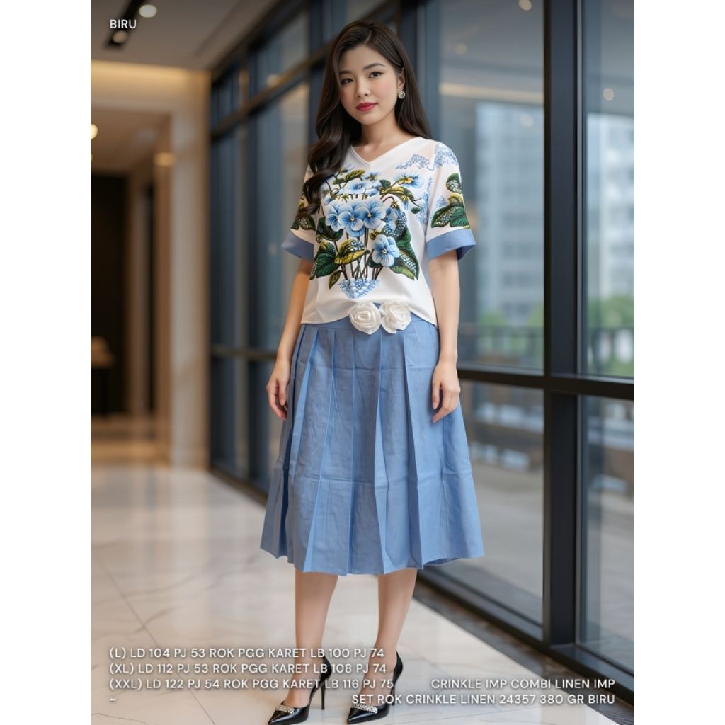 [L-2L] SKIRT SET 24357-8113