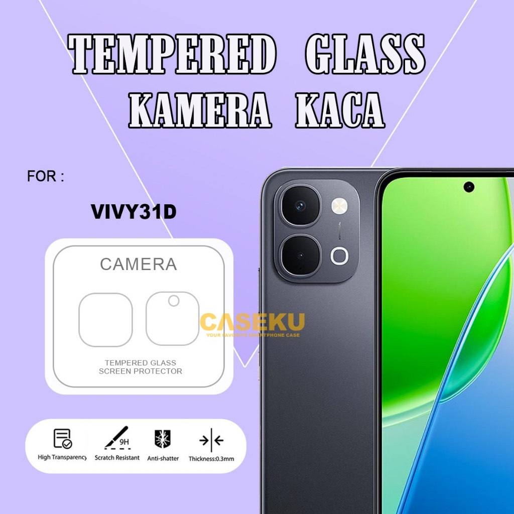 กล้องกันรอยขีดข่วน Vivo Y31D Vivo Y31D Pro Vivo Y05 Vivo Y21D - กล้องกระจกนิรภัย / ฟิล์มกันรอยกล้องก