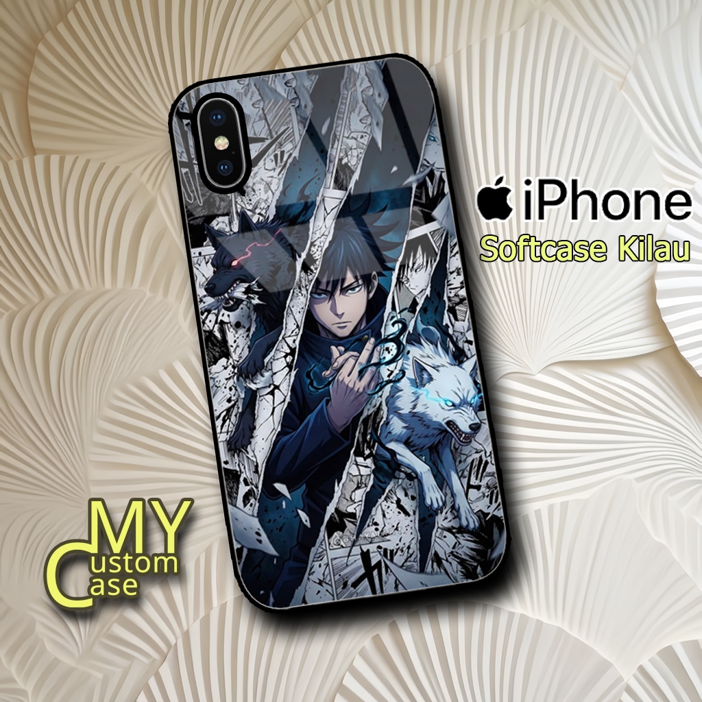 {MCC541} Glossy Glitter Softcase Iphone 7 PLUS 8 8 PLUS X XR XS XS MAX เคส IP Premium Shiny Mirror A