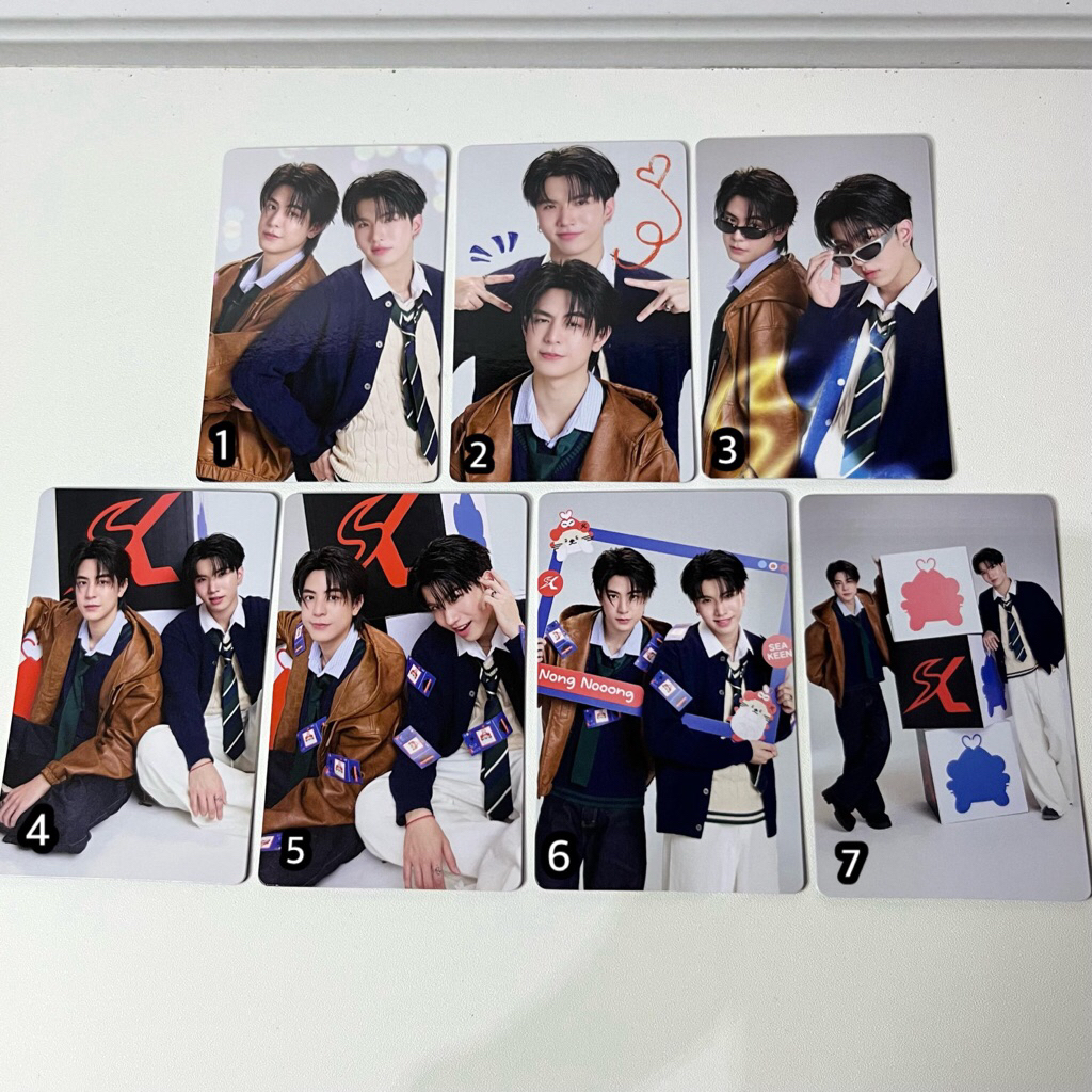 CC SEAKEEN FAN MEEDING THAILAND COLLECTIBLE CARD GMMTV OFFICIAL SEA KEEN CP