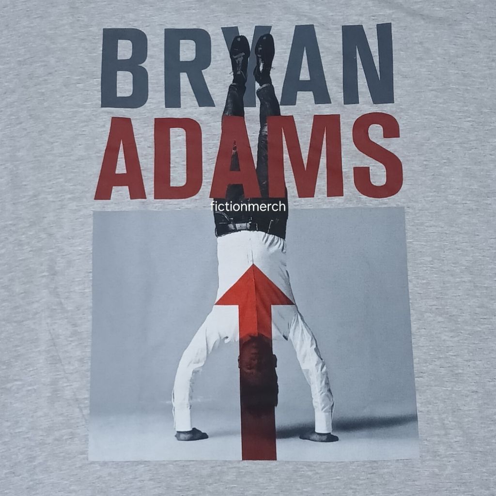 เสื้อยืดเพลง BRYAN ADAMS ดั้งเดิม Size XL - Get Up