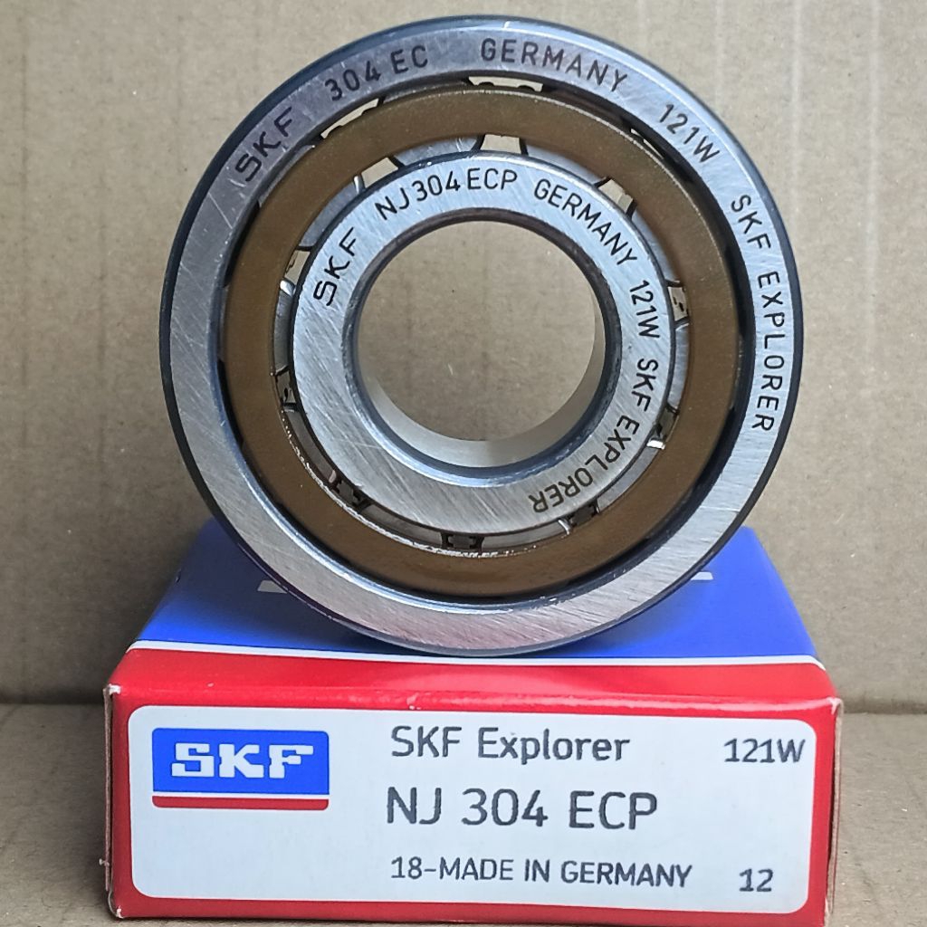 BEARING กระบอก NJ 304 ECP SKF GERMANY 20x52x15mm NJ304ECP