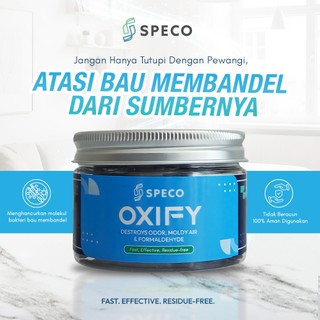 Speco OXIFY Penghilang Bau Membandel & Anti Bakteri - Air Purifying Advanced Odour & Mould Removal