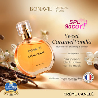 Bonavie Eau de Parfum - Creme Canele 30ml Parfum Wangi Tahan Lama EDP Sweet Manis Elegan