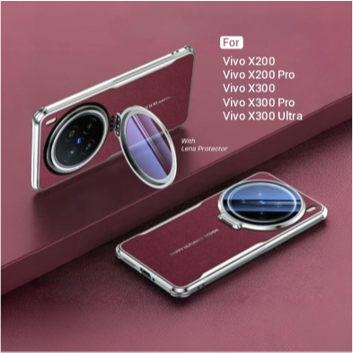 ALFACASE Casing Vivo X200 X300 Pro Ultra - เคส Saine - เคส Vivo X200 X300 Series - เคสพร้อมกล้องเลนส