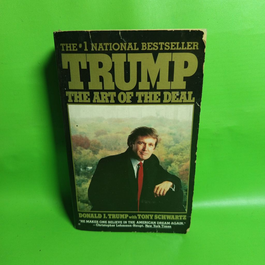 หนังสือทรัมป์: ศิลปะแห่งดีล - Donald Trump & Tony Schwartz [ต้นฉบับ, นําเข้า]