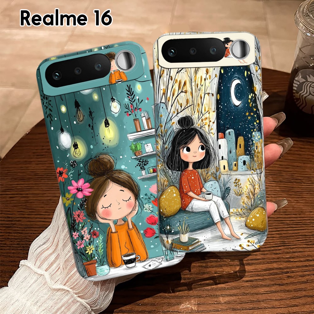 ล่าสุดปลอก Hp Realme 16 P3 Lite P3 5G หมายเหตุ 70 C85 C85 Pro 60 C75 C71 GT 7 C63 C65 C53 C33 C35 N 