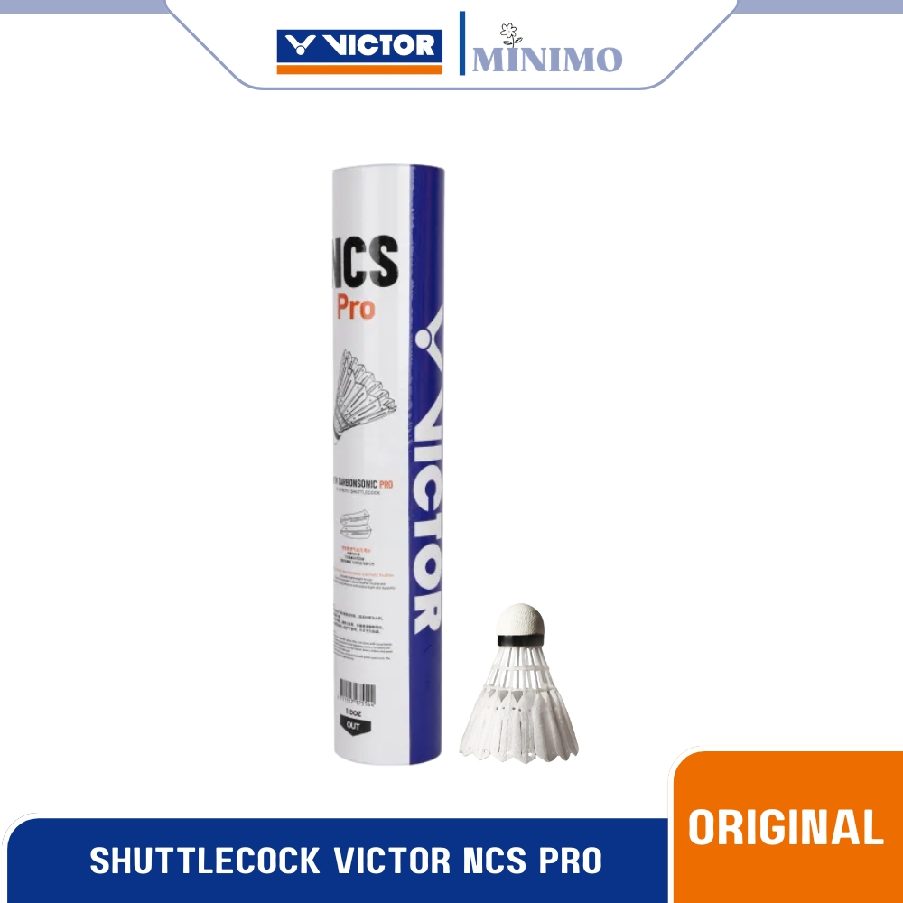 ลูกขนไก่แบดมินตัน Victor NCS Pro / New Carbonsonic Pro Original 100%