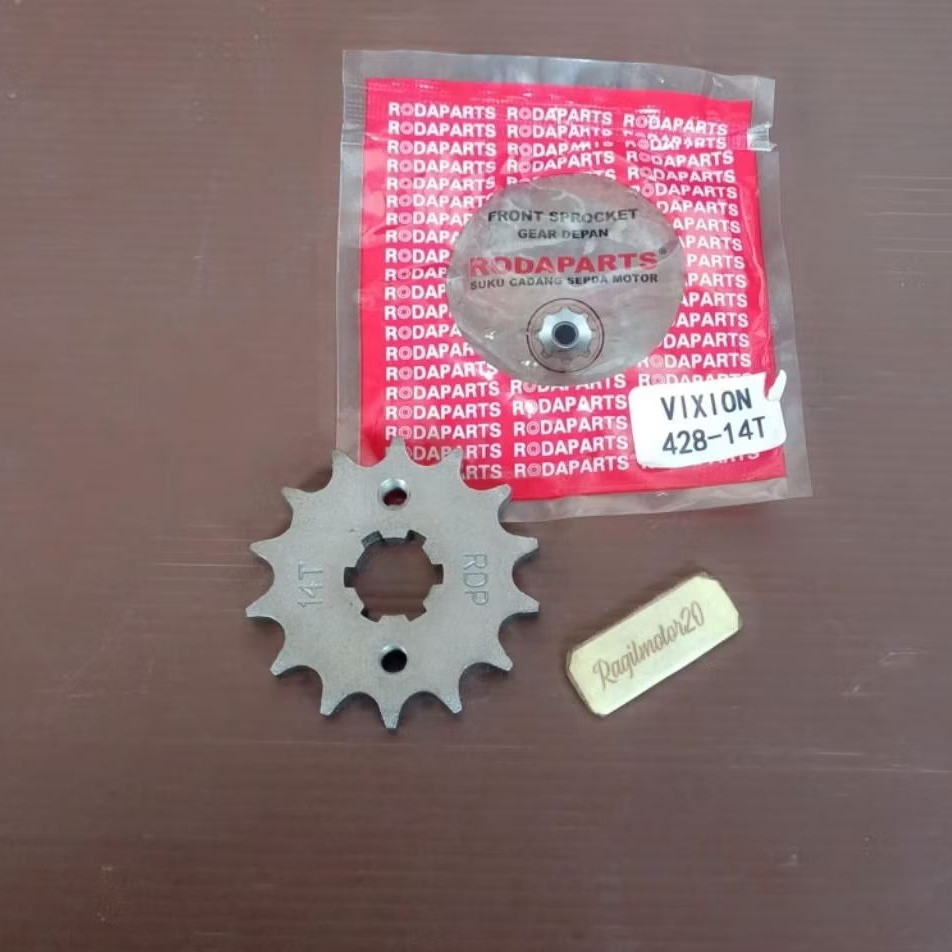 FRONT GEAR 14T VISION OLD VISION VISION ใหม่ NVA NVL BYSON MX KING R15 V1 V2 XABRE RDP 14T