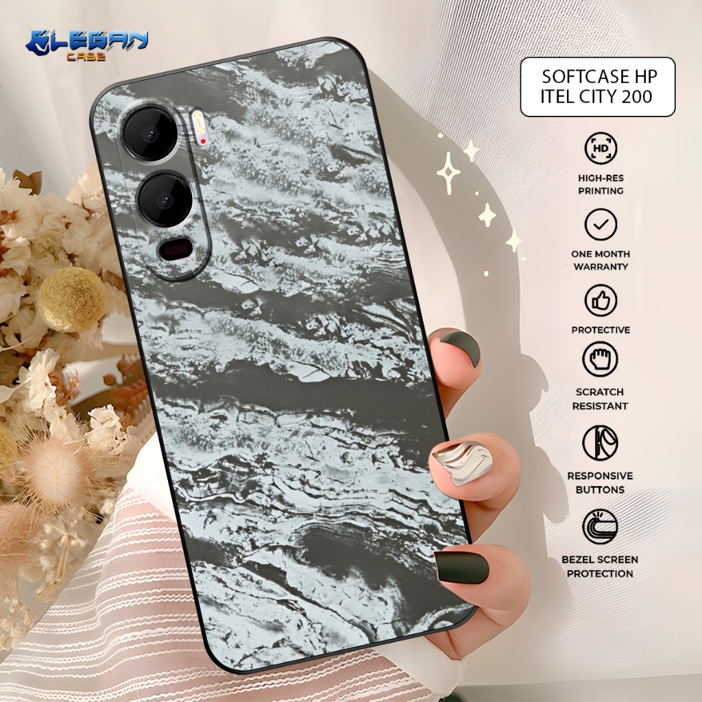 เคส HP ITEL CITY 200 \ CITY 100 2026 โทรศัพท์ Mica โทรศัพท์อุปกรณ์เสริมโทรศัพท์ป้องกันสบายถือราคาคุณ