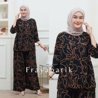 FRAYABATIK | SETELAN JUMBO HILYA | SET RAYON TERBARU | ONE SET BUSUI FRIENDLY